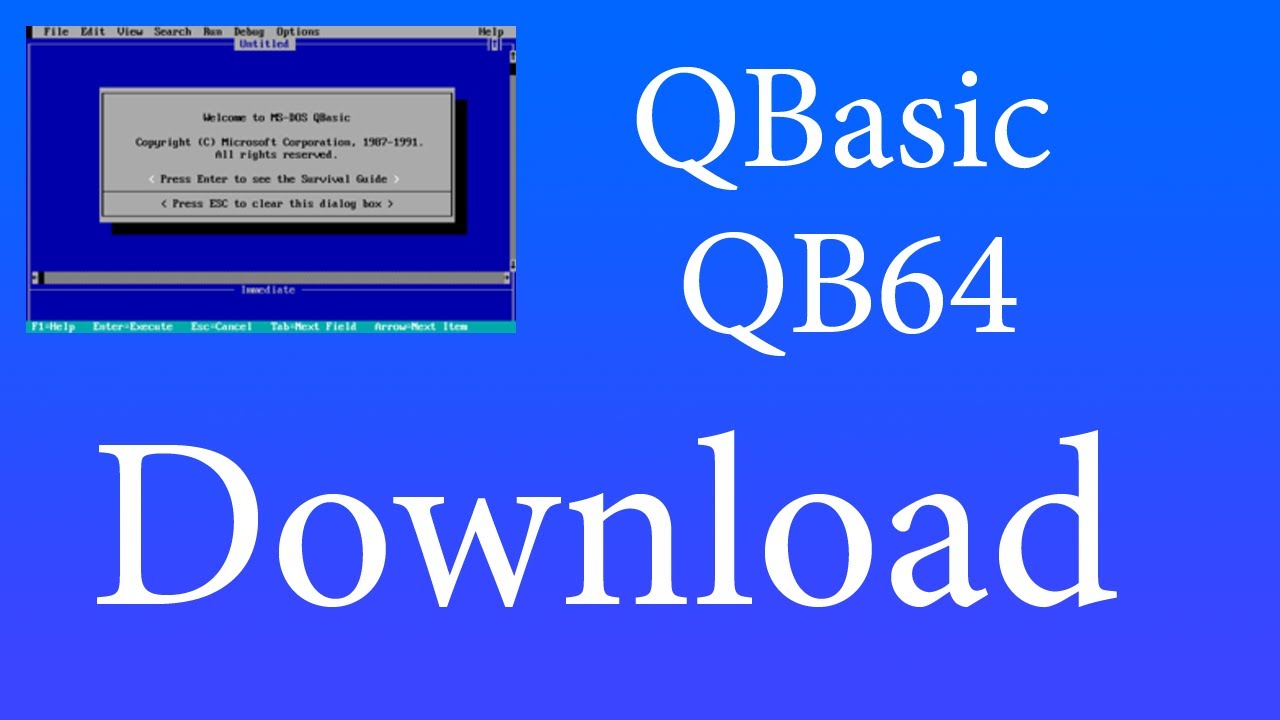 Qbasic Free Download For Windows 7
