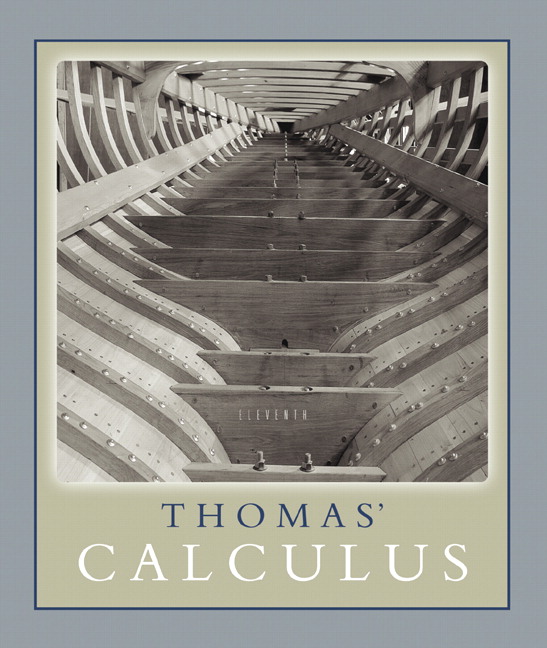 Thomas calculus 11th edition pdf solution